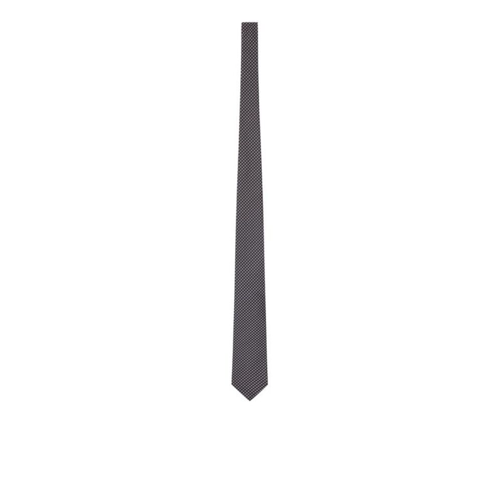 Lardini Men Micro-Patterned Silk Tie